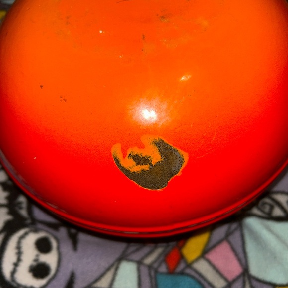 Descoware Belgium Enamel Cast Iron Bean Pot - Picture 2 of 6